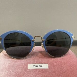 Miu Miu Chic Blue Sunglasses